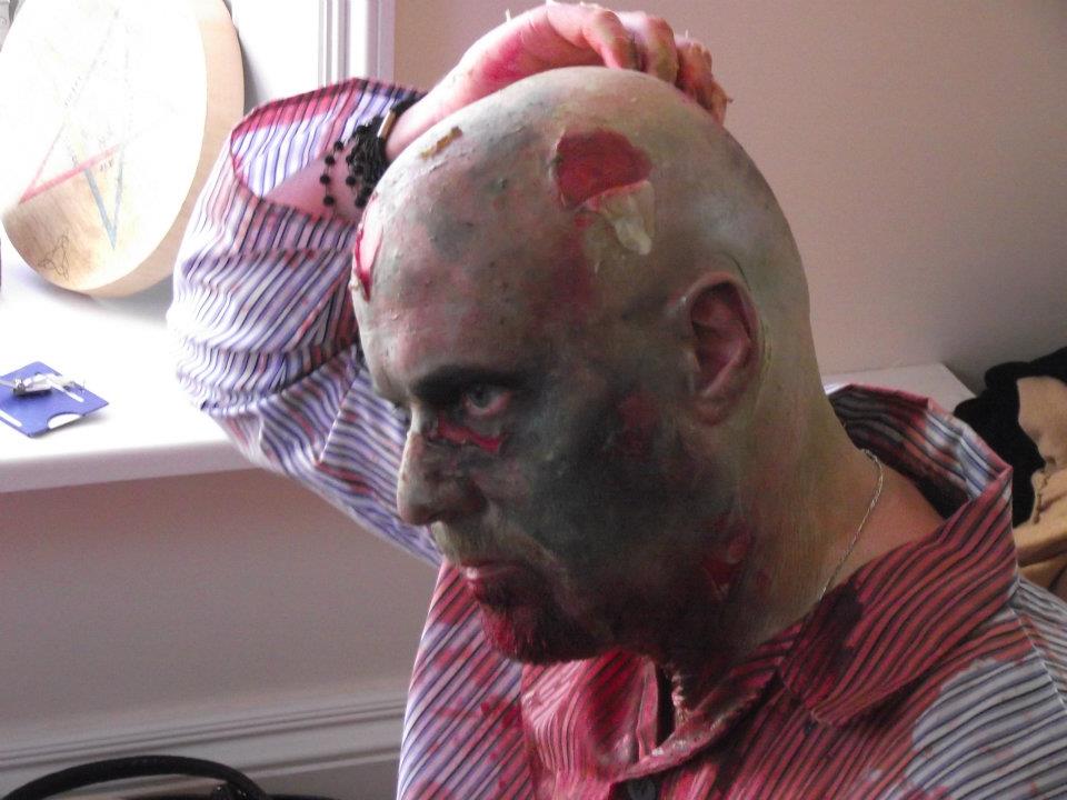 Getting ready for a zombie themed party